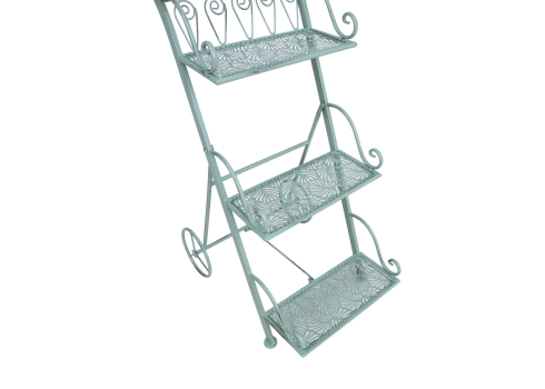 Riiul MINT 34x50xH81cm, antiikroheline metall