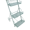 Riiul MINT 34x50xH81cm, antiikroheline metall