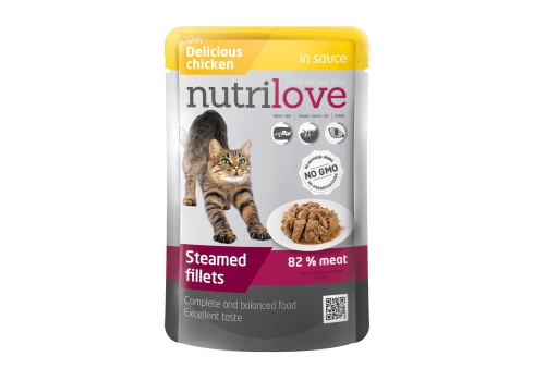 Nutrilove kassieine kanafileed kastmes 28X85g