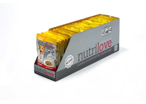 Nutrilove koertoit kanafileed kastmes 28X85g