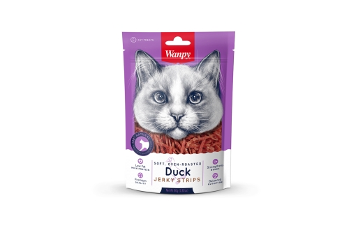 Wanpy pehmed Duck Jerky ribad kassidele 80g