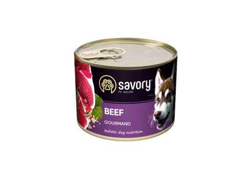 Savory konserv koertele Gourmand veiselihaga 200g