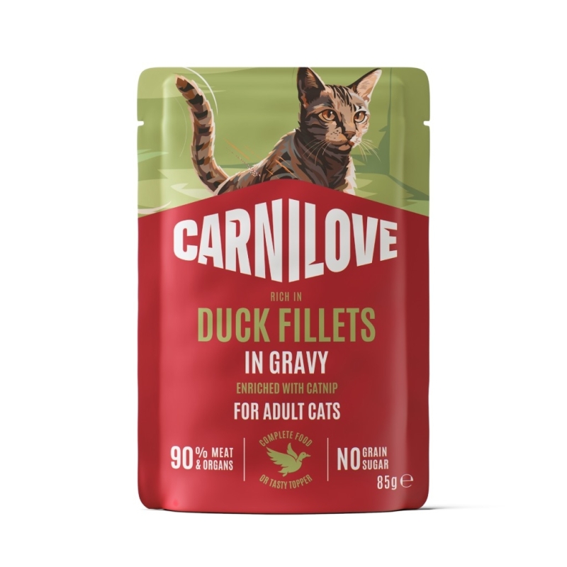 Carnilove Duck Gravy with Catnip märgtoit kassidele 85g