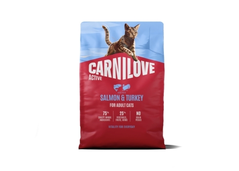 Carnilove Active Salmon & Turkey kassitoit 2kg