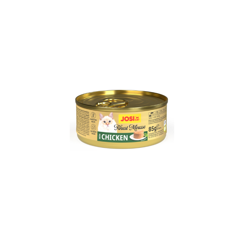 JosiCat Finest Mousse Chicken kassitoit 12x85g