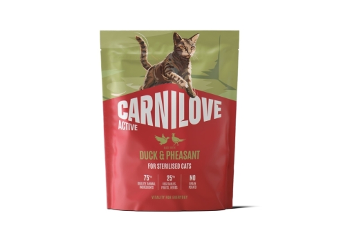 Carnilove Active Duck & Pheasant Adult Sterilised kassitoit 0,4kg