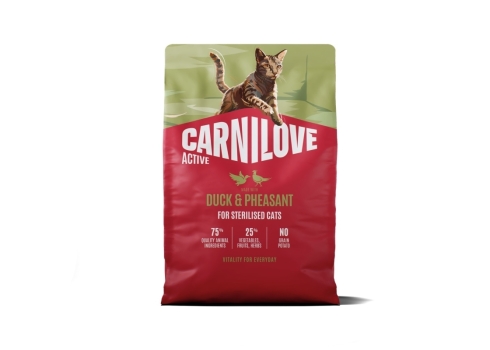 Carnilove Active Duck & Pheasant Adult Sterilised kassitoit 2kg