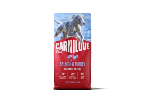 Carnilove Active Salmon & Turkey Adult LB koeratoit 12kg