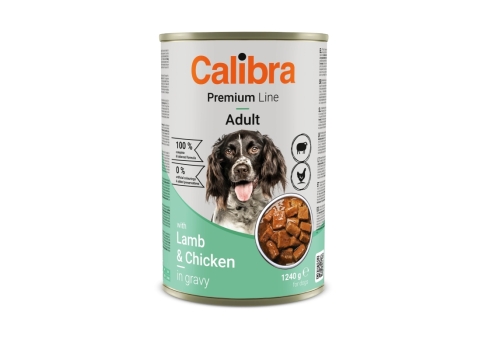 Calibra Premium Lamb & Chicken konserv koertele 1240g