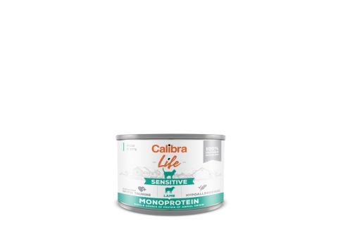 Calibra Life Sensitive Lamb konserv kassidele 200g