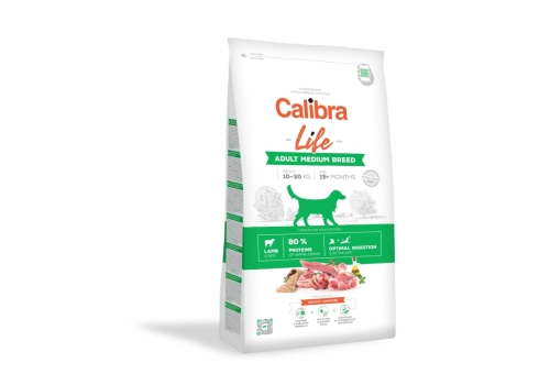 Calibra Life Adult Medium Breed Lamb koeratoit 2,5kg