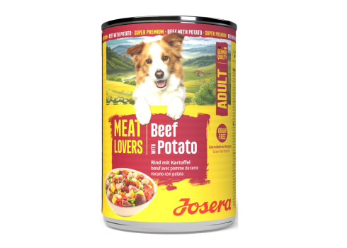 Josera Meat Lovers Adult Menu Beef&Potato koeratoit 400g