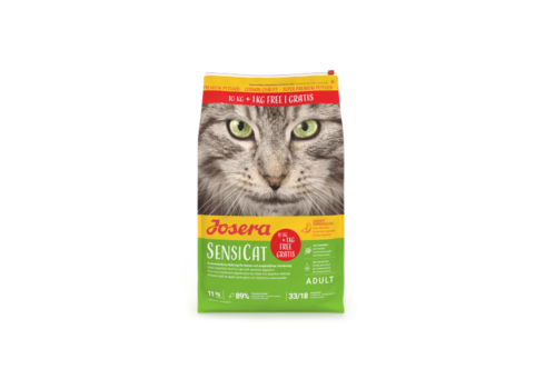 Josera SensiCat 11kg kassitoit (10+1kg)