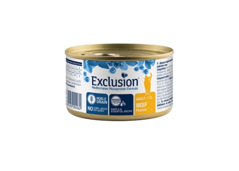 EXCLUSION Mediterraneo konserv kassidele Beef 12x85g