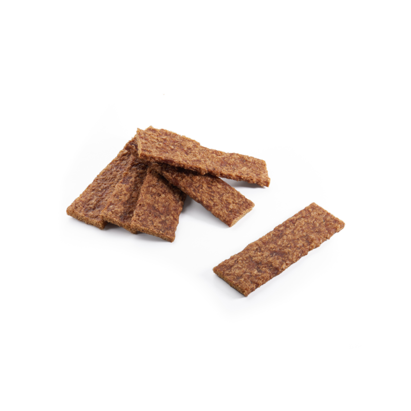 Grizy kuivatatud maius koerale - pardiliha ribad 100g