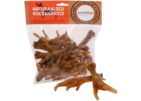 Naturaalne maius koertele, kanajalad 200 g