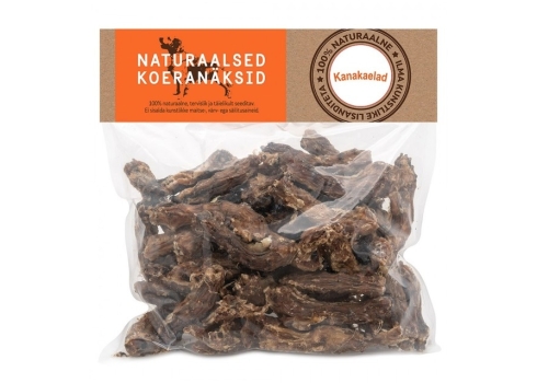 Naturaalne maius koertele, kanakaelad 200 g