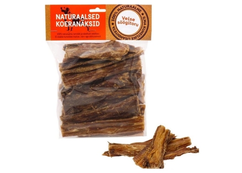 Naturaalne maius koertele, veise söögitoru 15 cm, 200 g