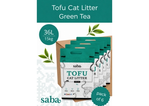 SABA rohelise tee lõhnaline tofu kassiliiv 36L