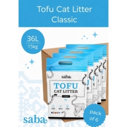 SABA lõhnatu tofu kassiliiv 36L