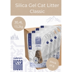 Suomen Kissa lõhnatu silikageelist kassiliiv 30,4L