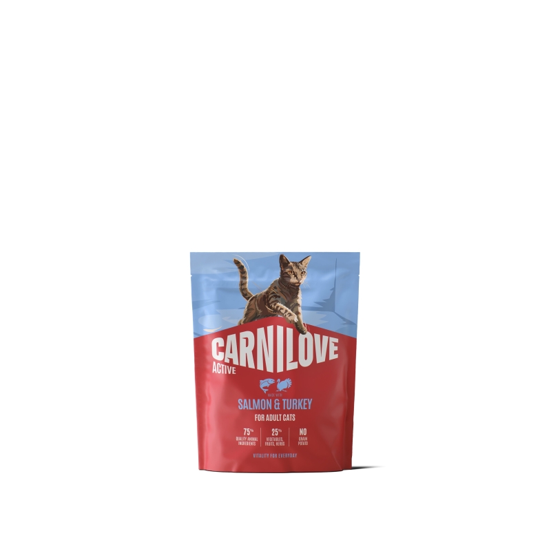 Carnilove Active Salmon & Turkey Adult kassitoit 0,4kg