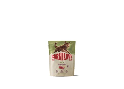 Carnilove True Fresh Duck Adult Sterilised kassitoit 0,4kg