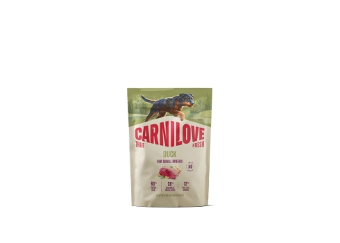 Carnilove True Fresh Duck Adult Small Breed koeratoit 1,5kg