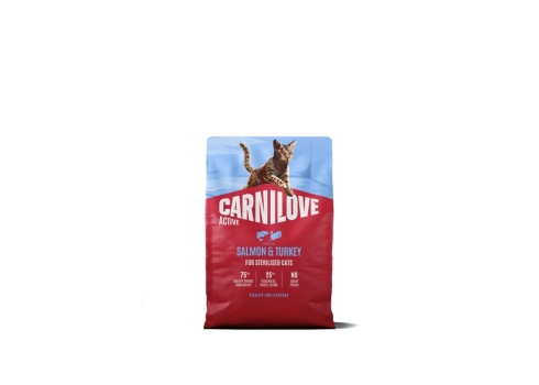 Carnilove Active Salmon & Turkey Adult Sterilised kassitoit 2kg