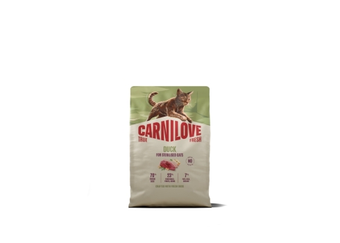 Carnilove True Fresh Duck Adult Sterilised kassitoit 2kg