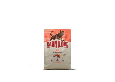 Carnilove True Fresh Beef Adult Sterilised kassitoit 2kg