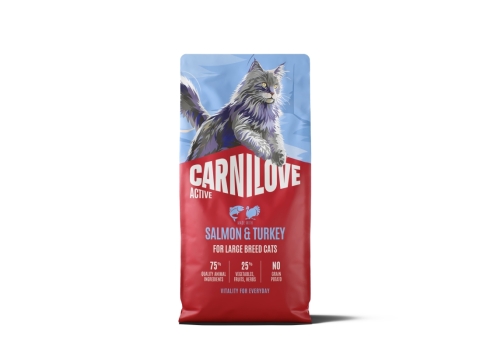 Carnilove Active Salmon & Turkey Adult LB kassitoit 6kg