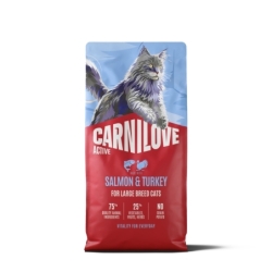 Carnilove Active Salmon & Turkey Adult LB kassitoit 6kg