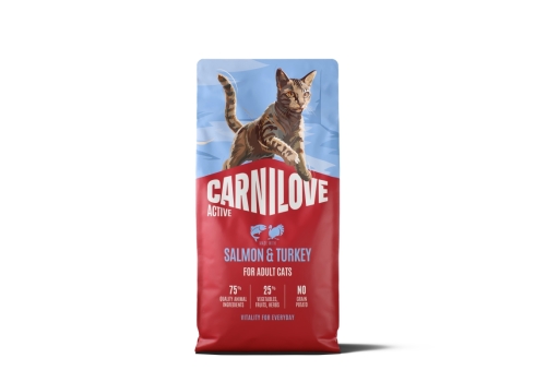 Carnilove Active Salmon & Turkey Adult kassitoit 6kg