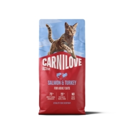 Carnilove Active Salmon & Turkey Adult kassitoit 6kg