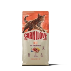 Carnilove True Fresh Beef Adult Sterilised kassitoit 6kg