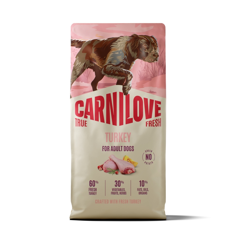 Carnilove True Fresh Turkey koeratoit 12kg