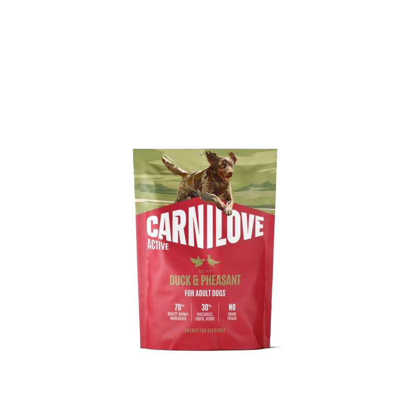 Carnilove Active Duck & Pheasant Adult koeratoit 1,5kg