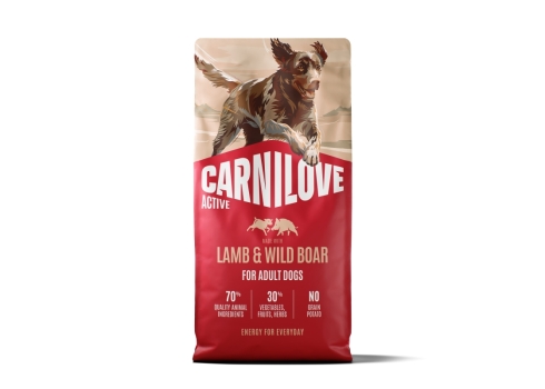 Carnilove Active Lamb & Wild Boar Adult koeratoit 12kg