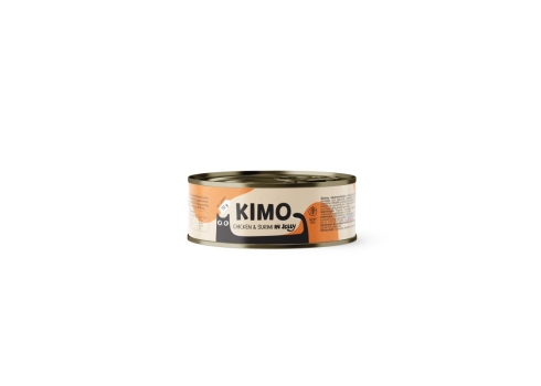 Kimo Chicken & Surimi in Jelly konserv kassidele 70g