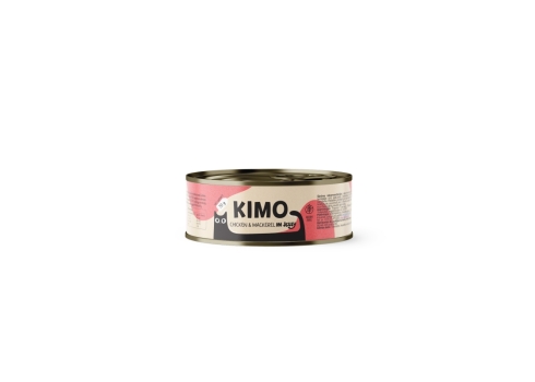 Kimo Chicken & Mackerel in Jelly konserv kassidele 70g