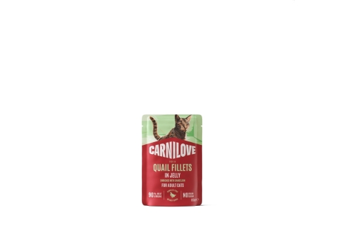 Carnilove Quail in Jelly märgtoit kassidele 85g