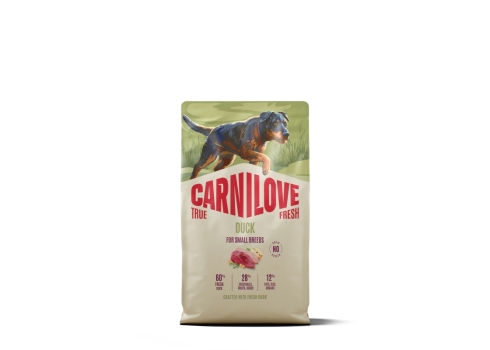 Carnilove True Fresh Duck Adult Small Breed koeratoit 4kg