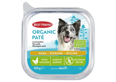 Best Friend KOERA PASTEET ORGANIC KANA 150G N1