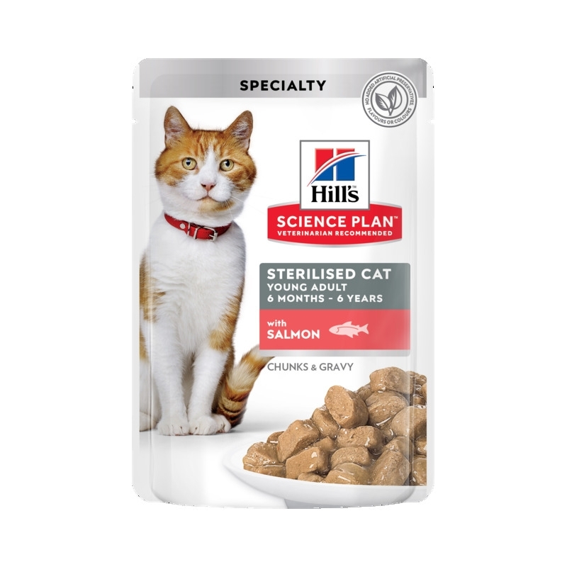 Hills kassi einekotike steril.lõhe 12x85g