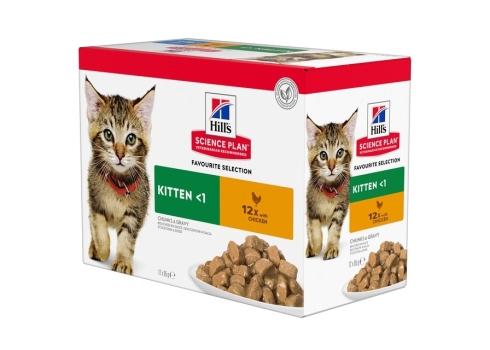 Hills kassipoja einekotike kana 12x85g