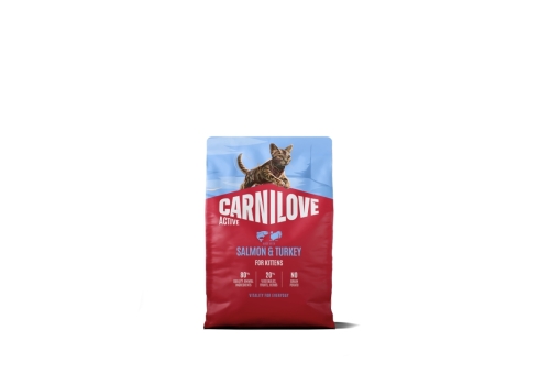 Carnilove Active Salmon & Turkey Kitten kassitoit 2kg