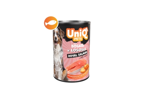 UniQ Pets Royal Salmon konserv koertele 375g
