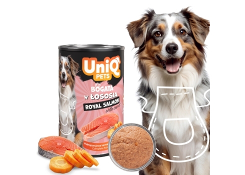 UniQ Pets Royal Salmon konserv koertele 375g