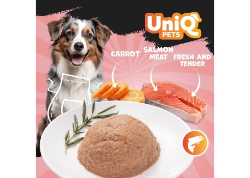 UniQ Pets Royal Salmon konserv koertele 375g